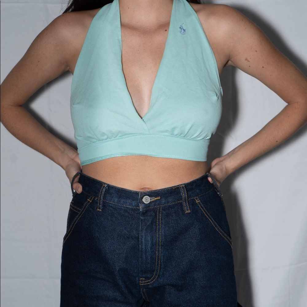 Brand new polo halter top